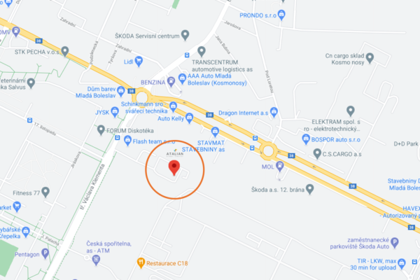 Centrum povrchových úprav ATALIAN Mladá Boleslav